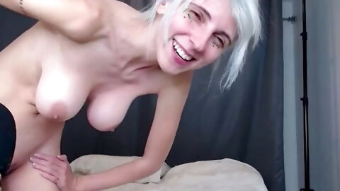 Camsoda - Skinny teen rubs her asshole on webcam